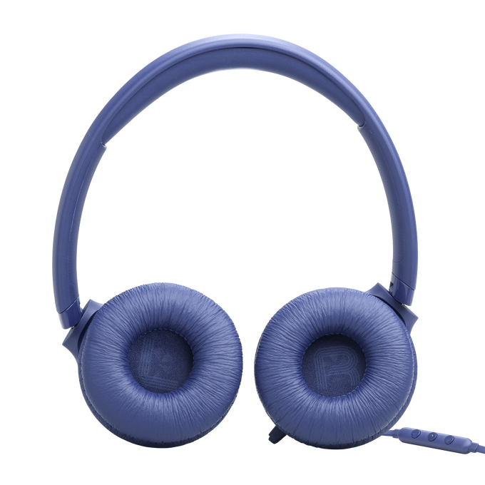 JBL Tune 530C - Blue - Wired on-ear headphones - Left image number null