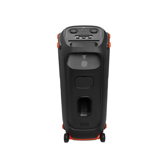 JBL Partybox 710 - Black - Party speaker with 800W RMS powerful sound, built-in lights and splashproof design. - Back image number null