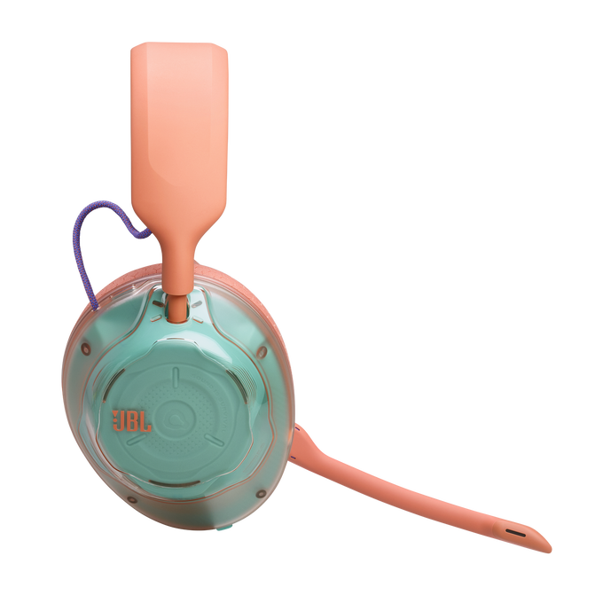 JBL Quantum 520 - Coral - Wireless multiplatform gaming headset - Back image number null