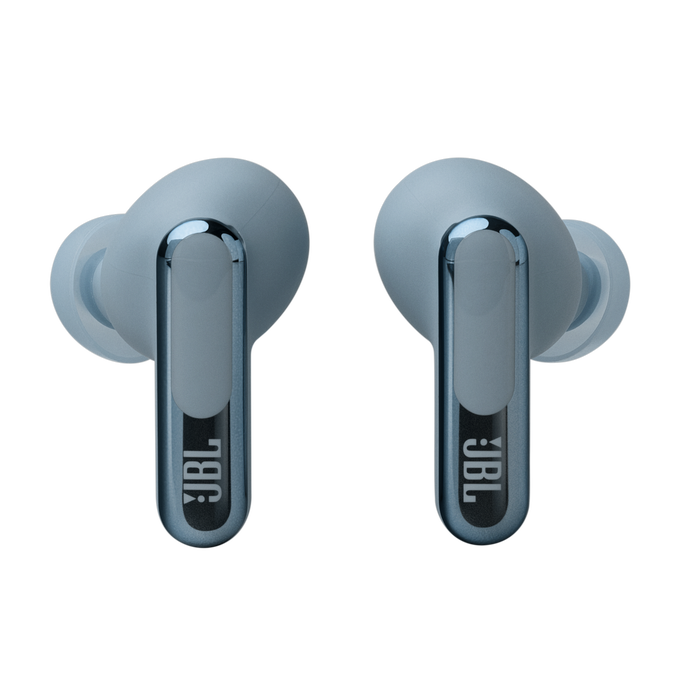 JBL Live Beam 3 - Blue - True wireless noise-cancelling closed-stick earbuds - Back image number null