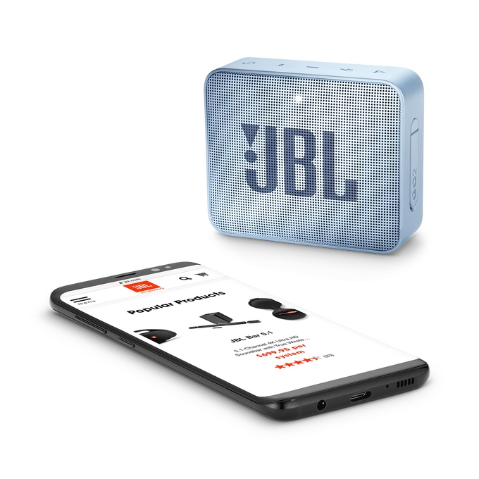 JBL Go 2 - Icecube Cyan - Portable Bluetooth speaker - Detailshot 3 image number null