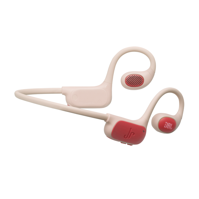 JBL Junior Free - Peach - Wireless open-ear kids headphone - Top image number null