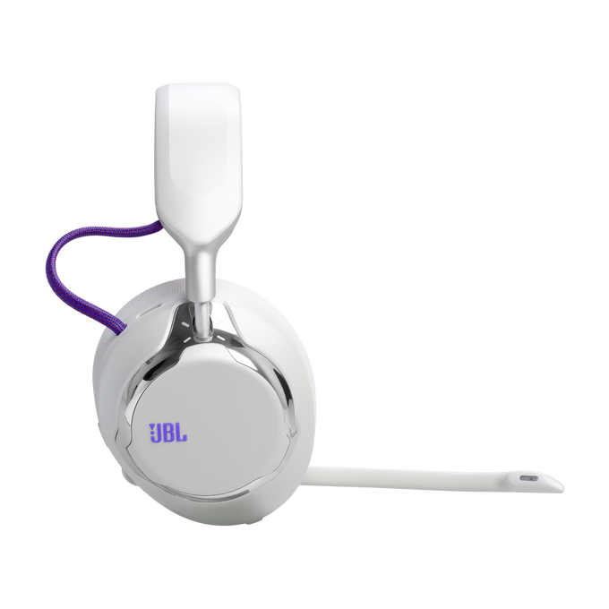 JBL Quantum 950 - White - Wireless multiplatform gaming headset with adaptive Noise Cancelling - Left image number null