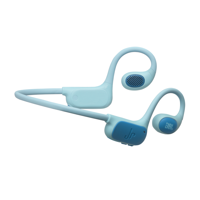 JBL Junior Free - Teal - Wireless open-ear kids headphone - Top image number null