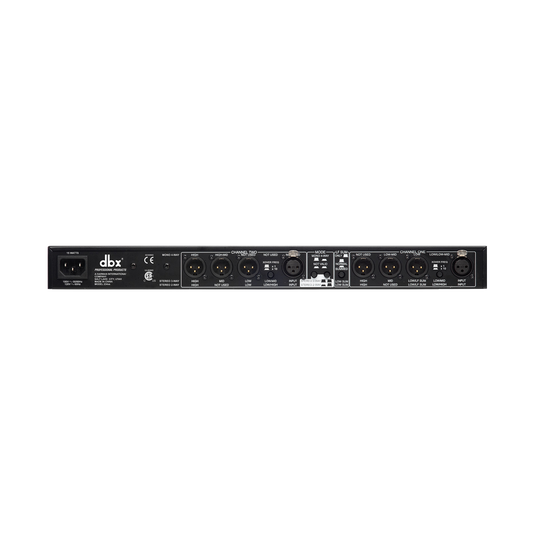 234xs - White - Stereo 2/3 Way, Mono 4-Way Crossover with XLR Connectors - Back image number null