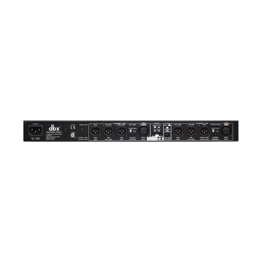 234xs - White - Stereo 2/3 Way, Mono 4-Way Crossover with XLR Connectors - Back image number null