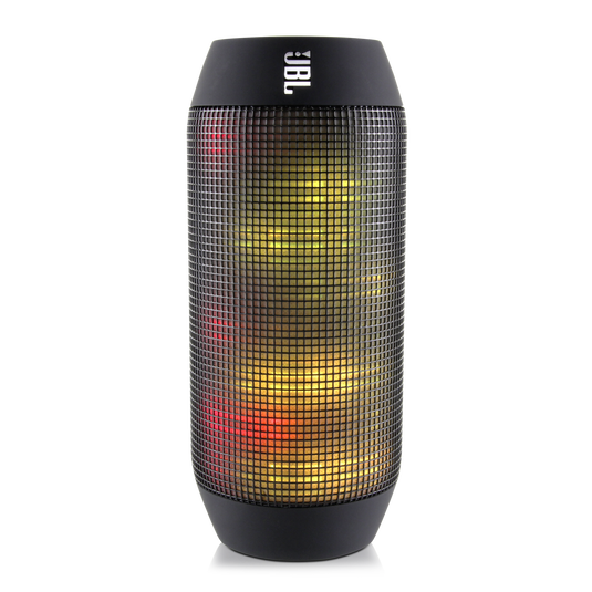 JBL Pulse - Black - Wireless speaker with 10-hour battery, Bluetooth and custom LED light show. - Front image number null
