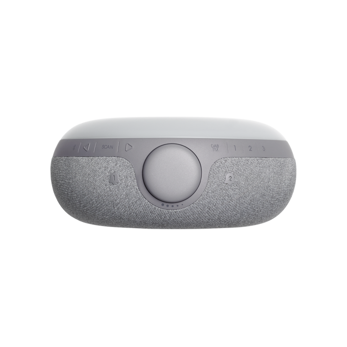 JBL Horizon 2 DAB - Grey - Bluetooth clock radio speaker with DAB/DAB+/FM - Top image number null