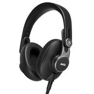 K371 - Black - Over-ear, closed-back, foldable studio headphones - Hero