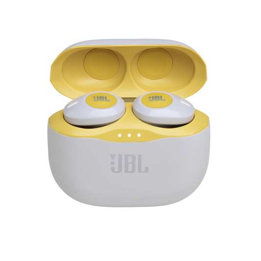 JBL Tune 120TWS - Yellow - True wireless in-ear headphones. - Hero image number null