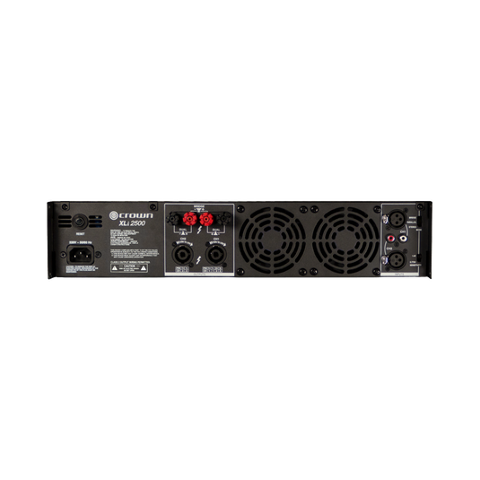 XLi 2500 - Grey - Two-channel, 750W @ 4Ω power amplifier - Back image number null
