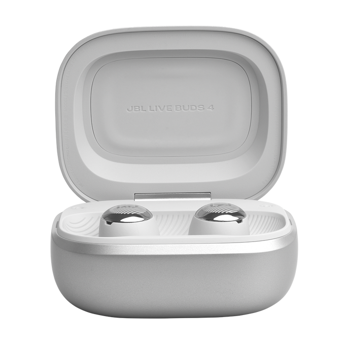 JBL Live Buds 4 - Silver - True wireless Noise Cancelling earbuds - Left image number null