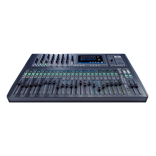 SI Impact - Black - 40-input Digital Mixing Console and 32-in/32-out USB Interface and iPad Control - Detailshot 1 image number null