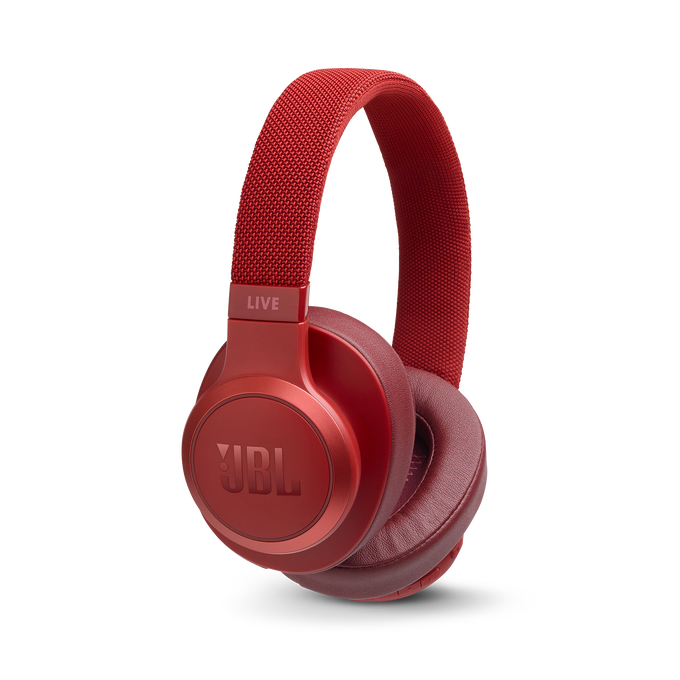 JBL LIVE 500BT - Red - Your Sound, Unplugged - Hero image number null