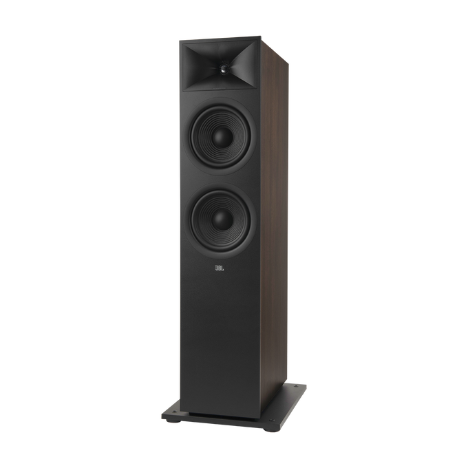 Stage 280F - Espresso - 2.5-Way Dual 8-inch (200mm) Floorstanding Loudspeaker - Detailshot 3 image number null