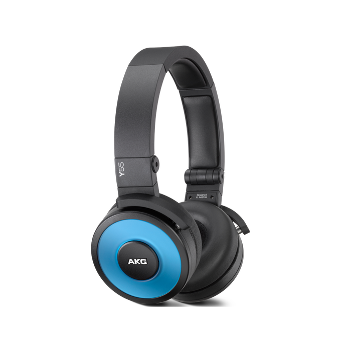 Y55 - Blue - High-performance DJ headphones with in-line microphone and remote - Hero image number null