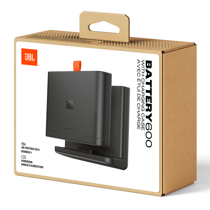 JBL Battery 600 with Charging Case - Black - An easy-to-replace spare battery with charging case - Detailshot 5 image number null