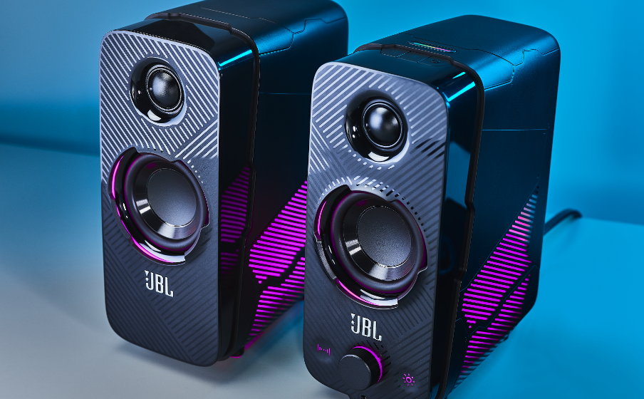最高 JBL Quantum Duo | PC Gaming Speakers スピーカー・ウーファー