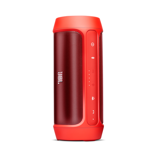 JBL Charge 2 - Red - Portable Bluetooth speaker with massive battery to charge your devices - Back image number null