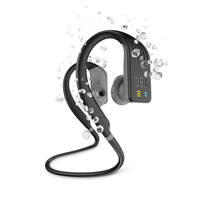 JBL Endurance DIVE - Black - Waterproof Wireless In-Ear Sport Headphones with MP3 Player - Hero image number null