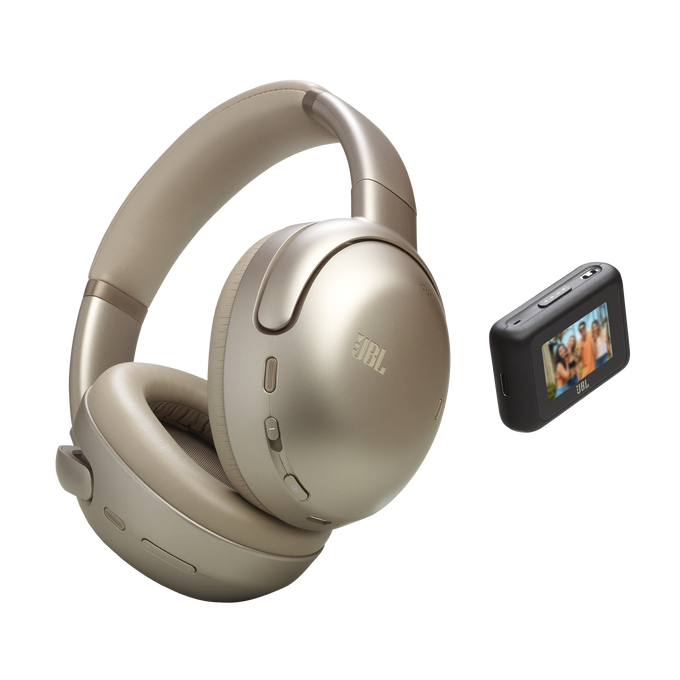 JBL Tour One M3 Smart Tx - Mocha - Wireless over-ear Noise Cancelling headphones with JBL Smart Tx - Hero image number null