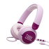 JBL Junior 320C - Purple - Wired on-ear kids headphones - Hero