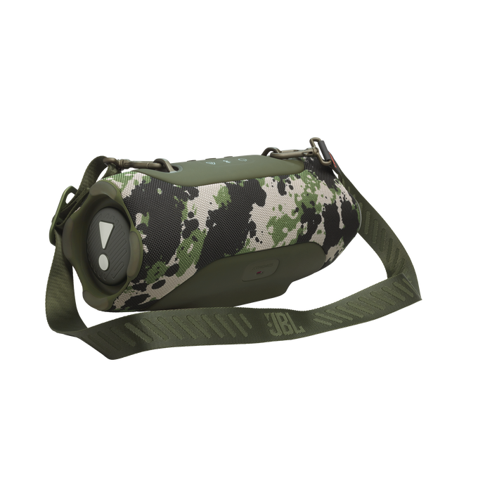 JBL Xtreme 5 - Squad - Portable waterproof speaker with massive legendary JBL sound, ambient edge lighting, and a convenient shoulder strap - Detailshot 1 image number null
