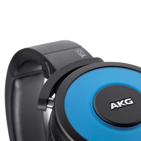 Y55 - Blue - High-performance DJ headphones with in-line microphone and remote - Detailshot 2 image number null