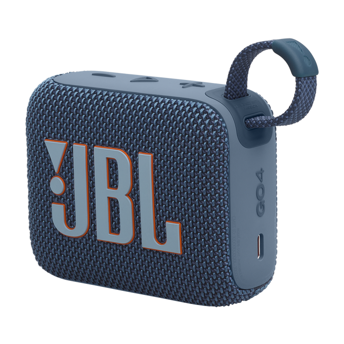 JBL Go 4 - Blue - Ultra-Portable Bluetooth Speaker - Detailshot 1 image number null