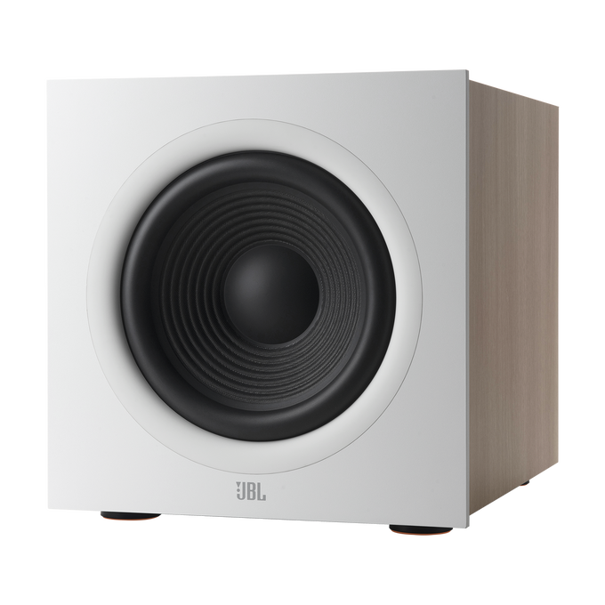 Stage 200P - Latte - 10-inch (250mm) 300W Powered Subwoofer - Detailshot 1 image number null