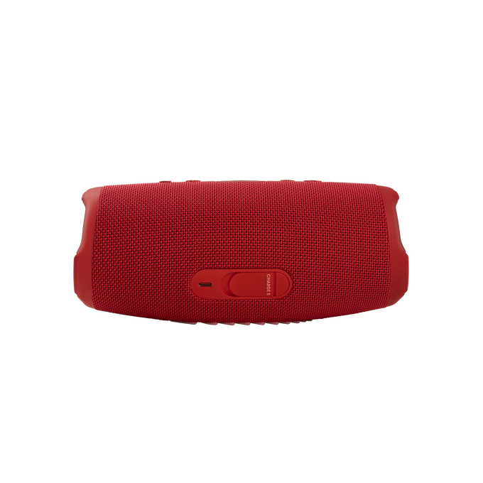 JBL Charge 5 - Red - Portable Waterproof Speaker with Powerbank - Back image number null