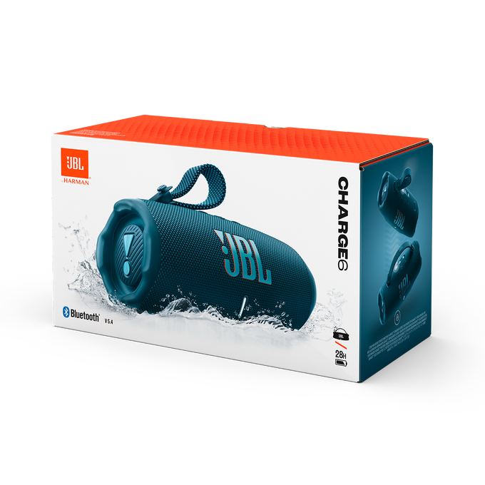 JBL Charge 6 - Blue - Portable waterproof and drop-proof Bluetooth speaker - Detailshot 4 image number null