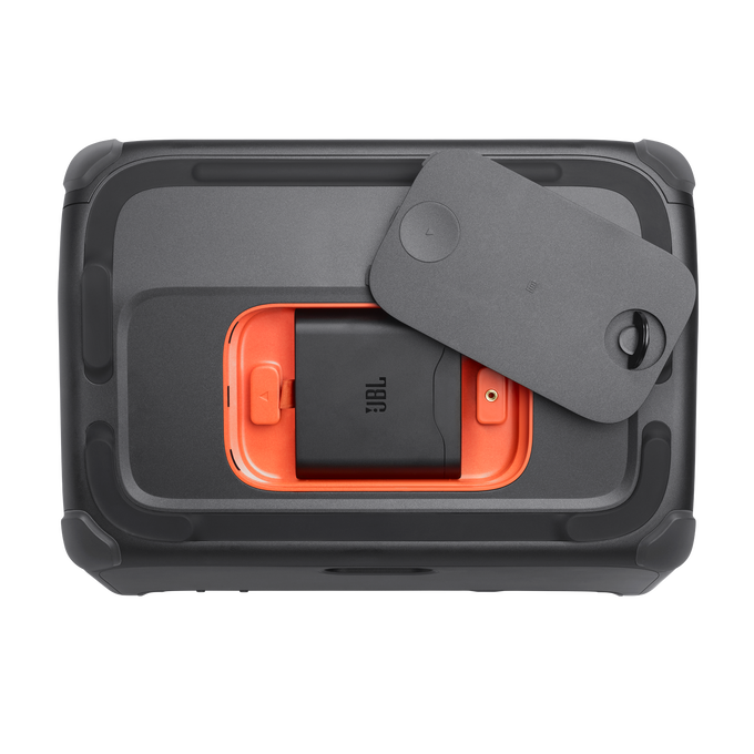 JBL BandBox Trio - Black - Portable AI-powered practice amp and speaker - Bottom image number null