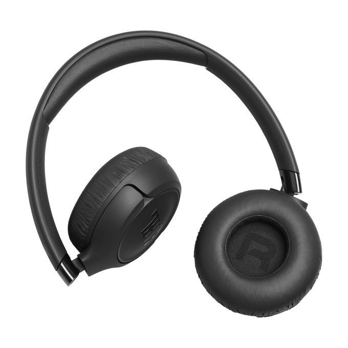 JBL Tune 680NC - Black - Wireless on-ear Noise cancelling headphones - Detailshot 2 image number null