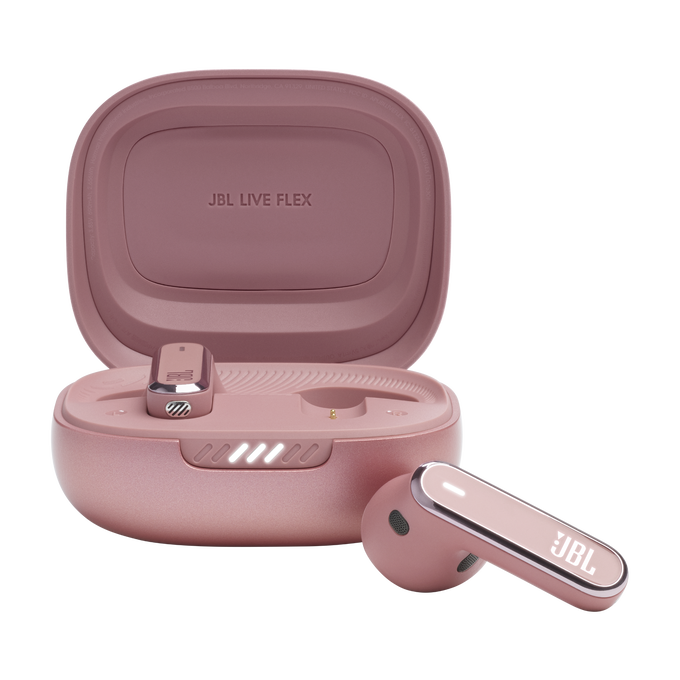 JBL Live Flex - Rose - True wireless Noise Cancelling earbuds - Hero image number null