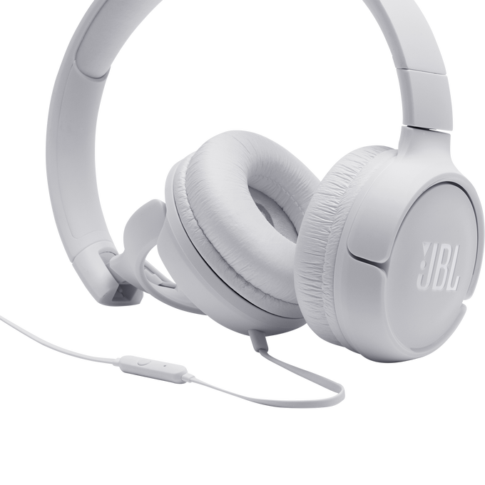 JBL Tune 500 - White - Wired on-ear headphones - Detailshot 3 image number null