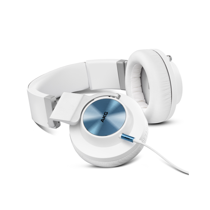 K 545 - White - High performance over-ear headphones with microphone and remote - Detailshot 1 image number null