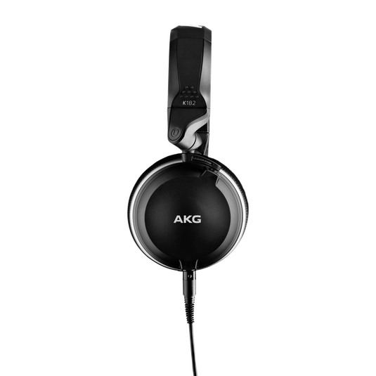 K182 - Black - Professional closed-back monitor headphones - Left image number null