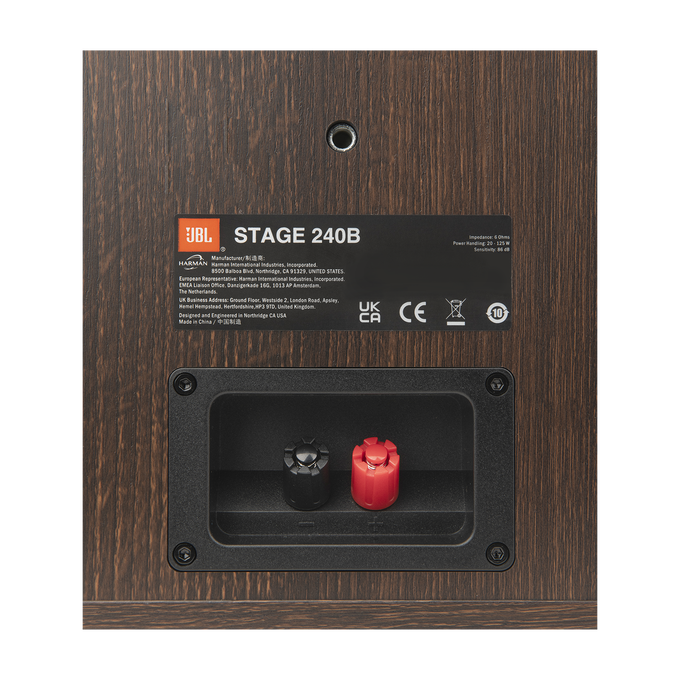 Stage 240B - Espresso - 2-Way 4.5-inch (114mm) Bookshelf Loudspeaker - Pair - Detailshot 8 image number null
