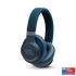 JBL Live 650BTNC - Blue - Wireless Over-Ear Noise-Cancelling Headphones - Hero