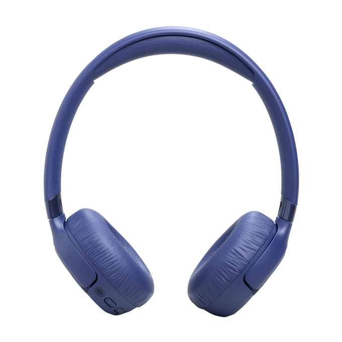 JBL Tune 680NC - Blue - Wireless on-ear Noise cancelling headphones - Front image number null