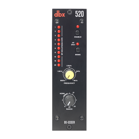 520 - Black - De-Esser - 500 Series - Hero image number null