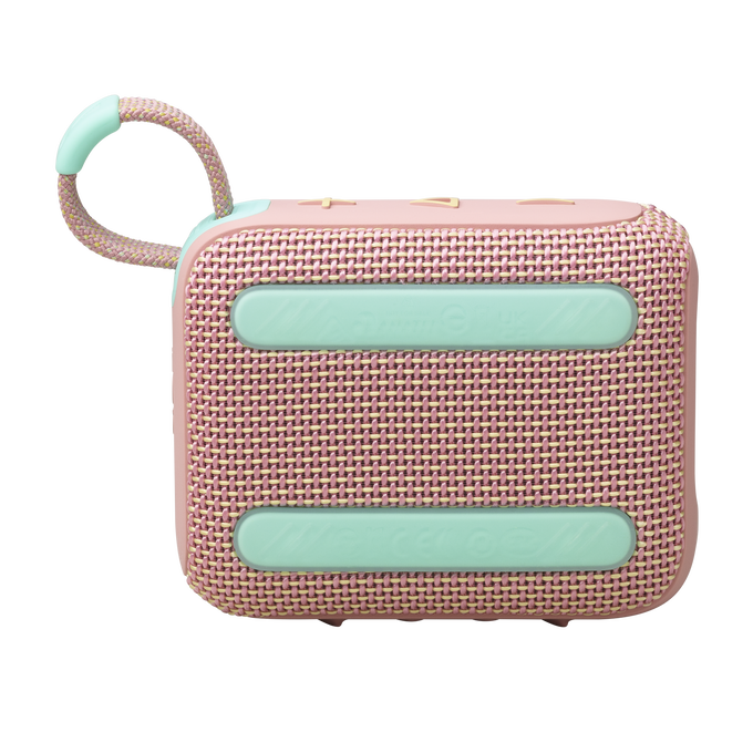 JBL Go 4 - Pink - Ultra-Portable Bluetooth Speaker - Back image number null