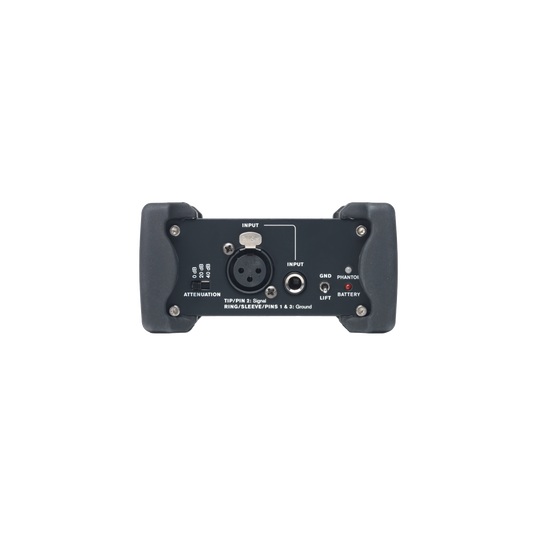 Di1 - Black - Compact high-quality active direct box - Back image number null