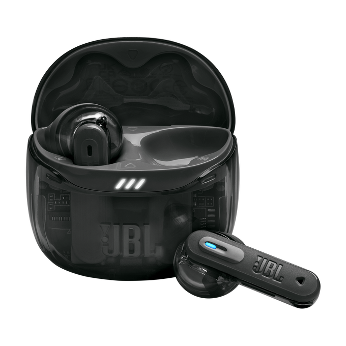 JBL Tune Flex 2 Ghost Edition - Ghost Black - True Wireless Noise Cancelling Earbuds - Hero image number null