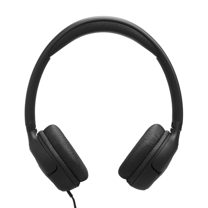 JBL Tune 530C - Black - Wired on-ear headphones - Front image number null