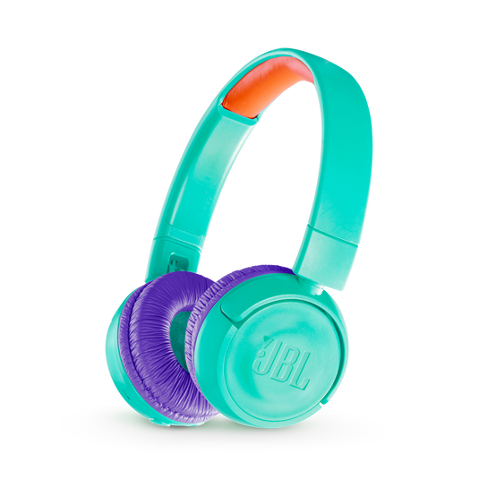 JBL JR300BT - Teal - Kids Wireless on-ear headphones - Hero image number null