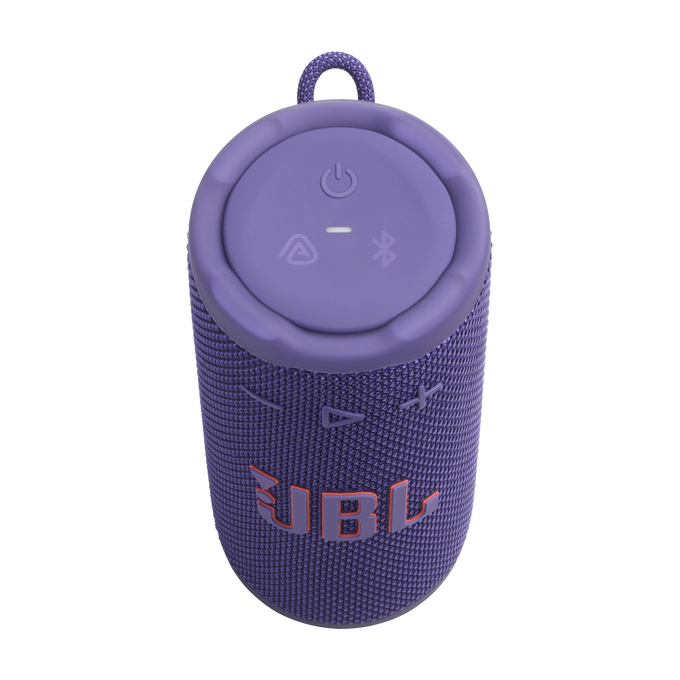JBL Grip - Purple - Compact Bluetooth speaker with bold JBL Pro Sound and ambient light - Top image number null