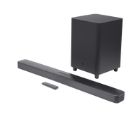 JBL Bar 5.1 Surround - Black - 5.1 channel soundbar with MultiBeam™ Sound Technology - Hero