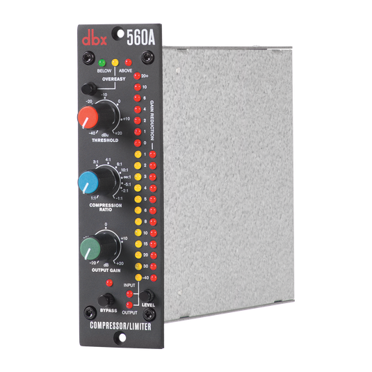 560A - Black - Compressor/Limiter - 500 Series - Detailshot 1 image number null